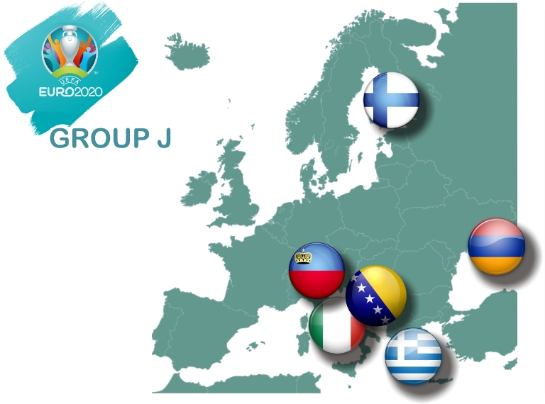 Road to EURO2020 Group J